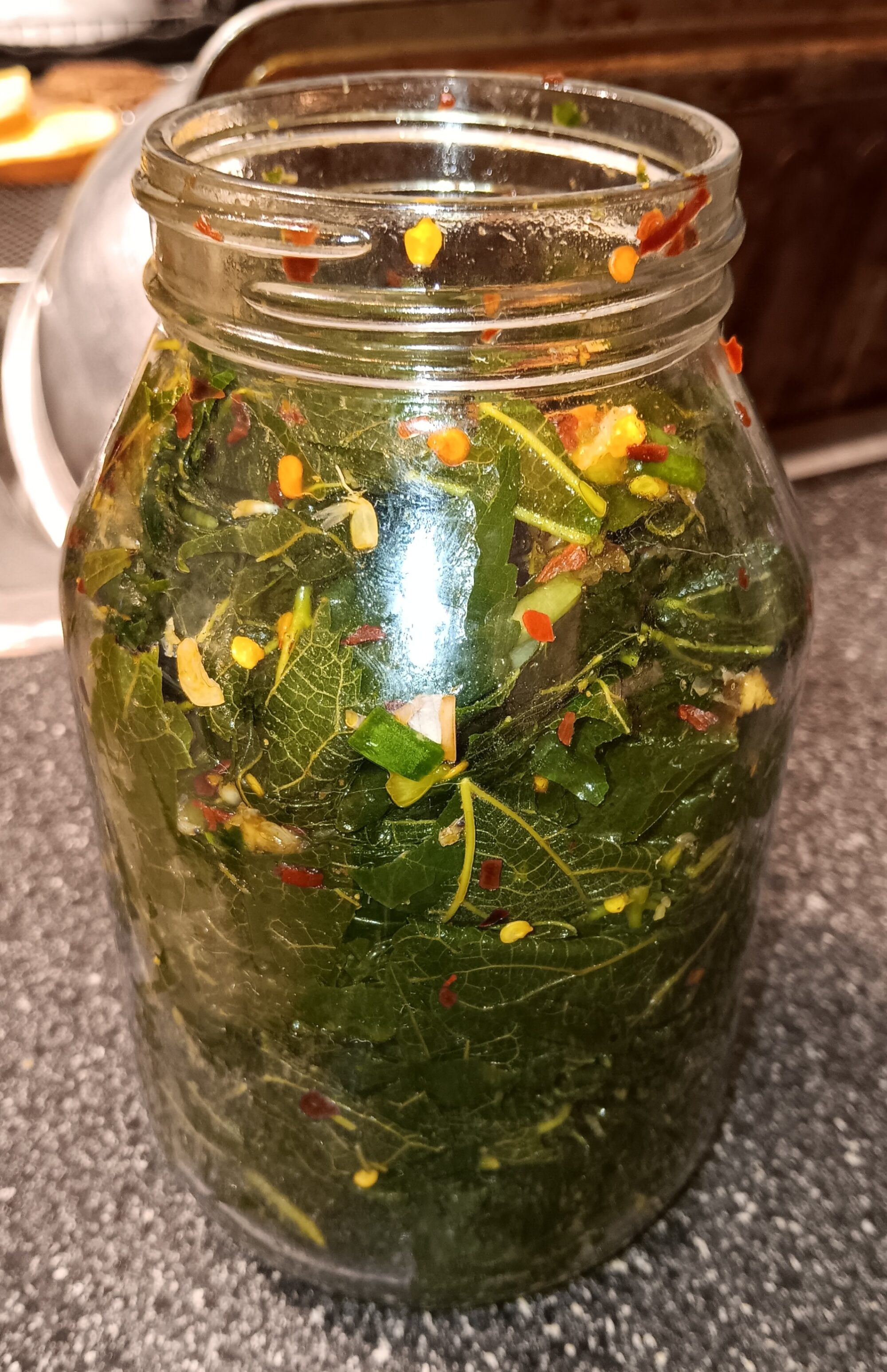 Mulberry Leaf Kimchi, Sangyeop Kimchi